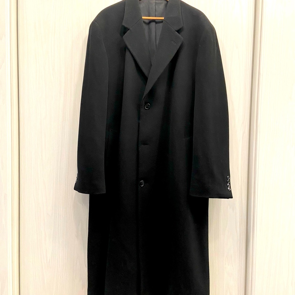 Cashmere blend dress coat